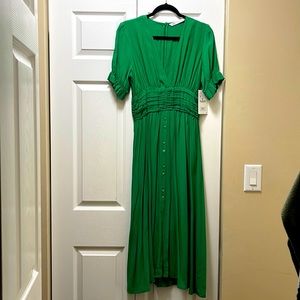 Beautiful Emerald Zara Maxi Dress